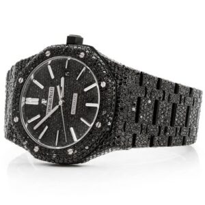 Buy VVS Black Diamond AP Watch Gift For Men