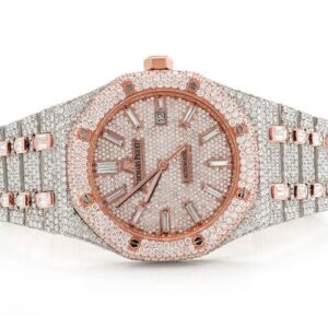 Royal Two Tone Best AP Moissanite Watches Sale Price In USA