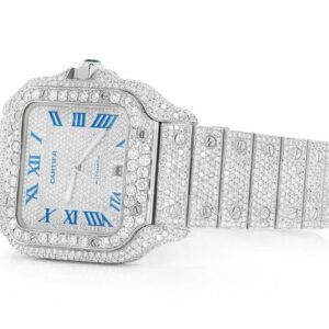 Cartier Moissanite Diamond Watch