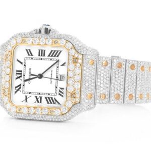 Cartier Watch With Diamond Iced Out USA