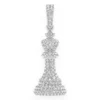 King Chess Piece Diamond Pendant