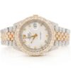 Men's Rolex Two Tone Diamond Timepiece Exquisite Luxury with Stunning Two-Tone Design and Dazzling Diamonds.