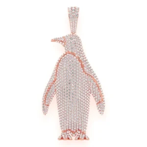 Penguin Diamond Pendant