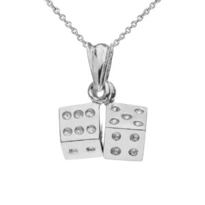 Playing Dice Pendant