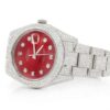 Rolex Datejust Red Dial 41MM Men Watch