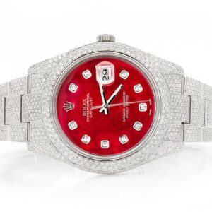 Rolex Datejust Red Dial 41MM