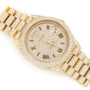 Rolex Yellow Gold Watch For Women