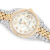 Rolex Two Tone Diamond Watch