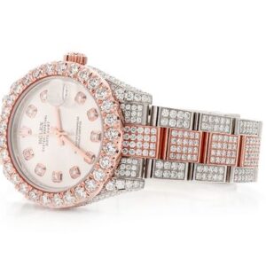 Diamond Rolex Day Date Iced Out Watch